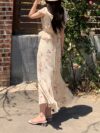 Effortlessly chic Newness Casablanca Floral Print Dress in a flattering silhouette with ruffle detailing perfect for summer