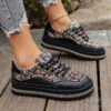 Newness Elevated Style Platform Sneakers Chic platform sneakers in white offering ultimate comfort and a height boost Perfect for elevating any outfit
