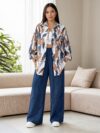 Effortlessly chic Casablanca Floral Print Set from Newness This two piece set features a loose flowing silhouette and a vibrant floral print perfect for any occasion