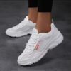 Newness Womens Effortless Style Mesh Sneakers Breathable stylish mesh sneakers for women showcasing modern design and comfort