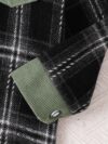 Stylish boys plaid hooded set perfect for spring and fall adventures Durable polyester trendy plaid design and practical pocket