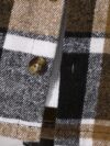 Smart Style Boys Plaid Suit Set in stylish grey and navy plaid perfect for spring or autumn occasions