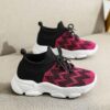 Kids Cloud Steppers Herringbone Pattern Sock Shoes in Grey showcasing breathable fabric upper flexible EVA sole and slip on design Perfect for everyday wear