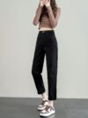 Model wearing Newness Cairo Nights High Waisted Harem Pants showcasing the comfortable flowing fabric and chic effortless style