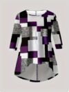 Modern Muse Geometric Print Set Chic two piece outfit featuring a modern geometric print perfect for the contemporary woman