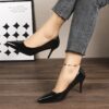 Newness Crimson Flame Red Stiletto Heels Elevate your style with these elegant and comfortable red stiletto heels perfect for any occasion