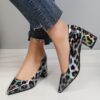 Newness Fierce Red Leopard Block Heel Pumps These chic pumps feature a striking red leopard print and a comfortable block heel perfect for any occasion