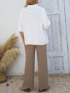 Effortless style meets summer comfort The Newness Casual Summer Pants Set in breathable soft fabric perfect for everyday wear