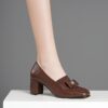 Newness City Chic Square Toe Block Heels Modern sophisticated block heels in a chic square toe design perfect for any occasion