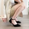 Newness Parisian Black Kitten Heel Pumps Chic black pumps with a comfortable kitten heel perfect for any occasion