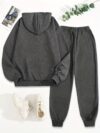 The Newness Perfectly Imperfect Casual Loungewear Set A stylish and comfortable loungewear set perfect for relaxing at home Features a relaxed fit and subtly imperfect details for added charm