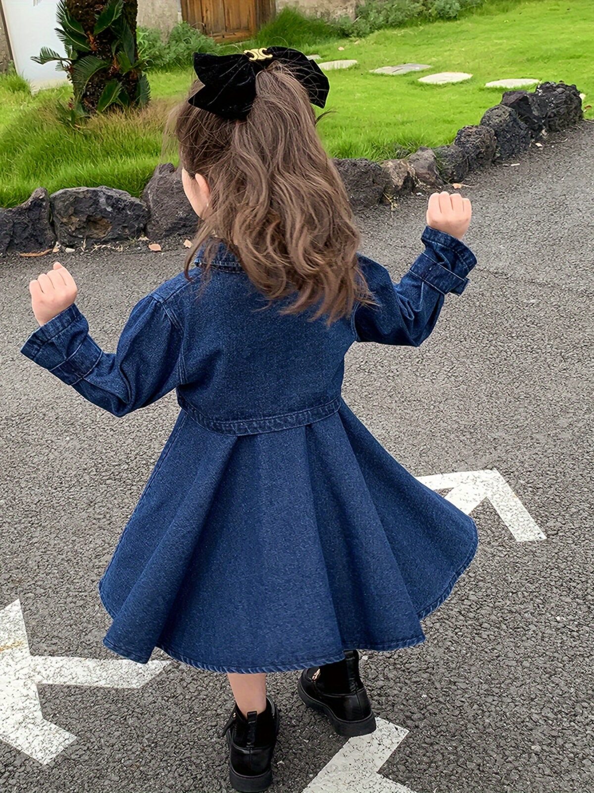 Newness Timeless Elegance Girls Long Dress   A beautiful comfortable long dress perfect for any occasion