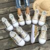 Newness Sunflower Stroll Floral Print Sneakers Comfortable and stylish floral print sneakers perfect for any occasion