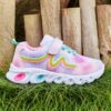Stylish and comfortable Active Kicks Girls Breathable Athletic Sneakers perfect for any activity These girls athletic shoes offer breathability and support for active kids