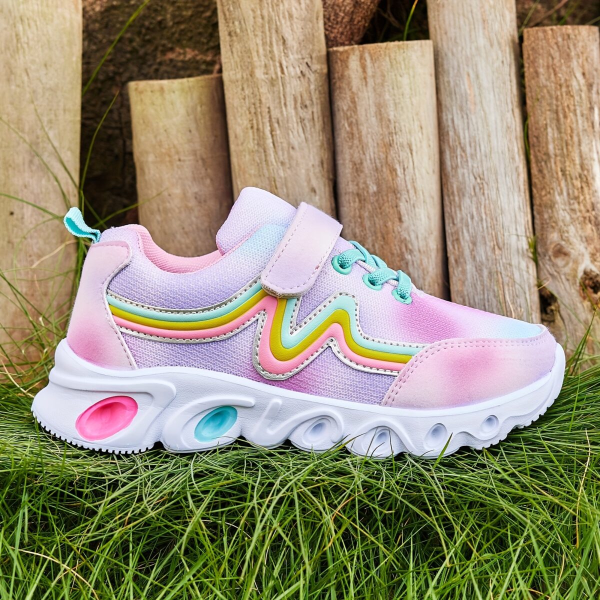 Stylish and comfortable Active Kicks Girls Breathable Athletic Sneakers perfect for any activity These girls athletic shoes offer breathability and support for active kids
