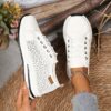 Newness Serengeti Breeze Leopard Print Sneakers Stylish breathable and cushioned sneakers featuring a trendy leopard print