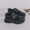 Newness Seoul Street Style Chunky Platform Sneakers A pair of trendy chunky platform sneakers in a stylish design