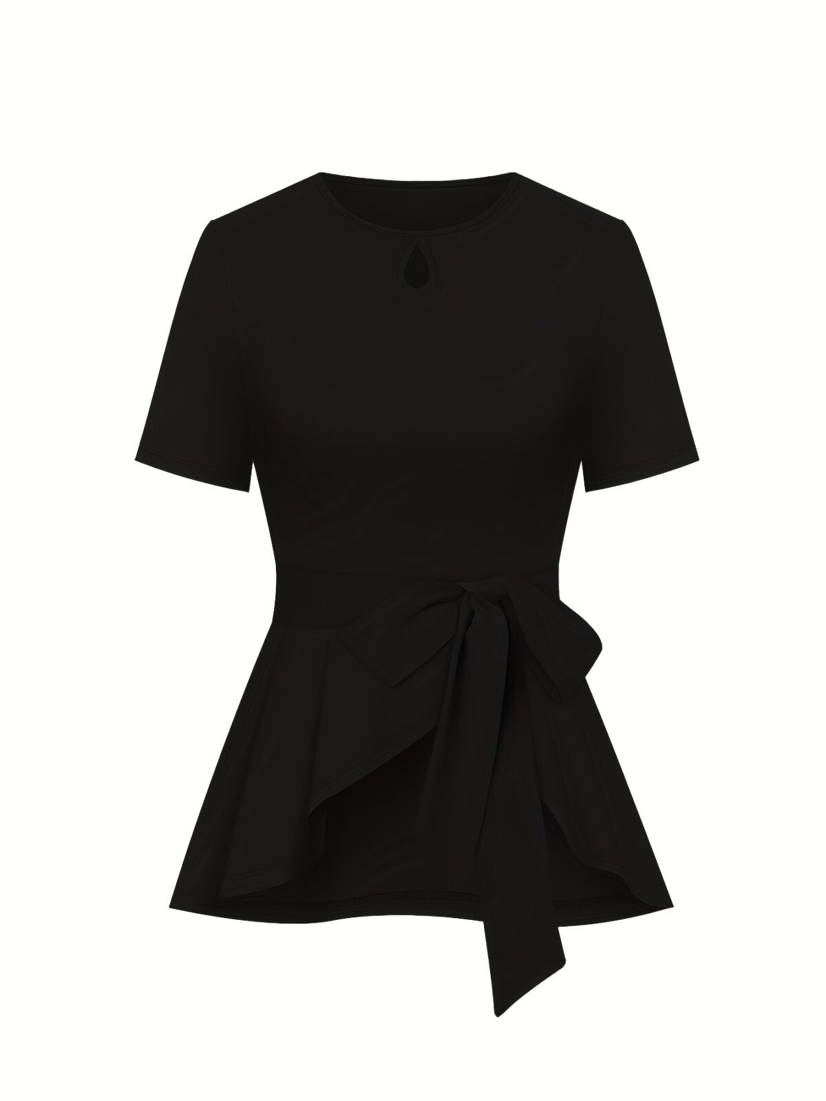 The Newness Cairo Tie Bow Two Piece Set A sophisticated modern two piece outfit featuring a stylish tie bow detail perfect for any occasion