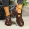 Newness Timeless Chic Vintage Mary Jane Shoes Classic black Mary Janes with a comfortable fit perfect for adding a touch of retro elegance to any outfit