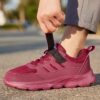 Womens Casual Sneakers by Newness in white showcasing breathable design and lightweight comfort perfect for everyday wear