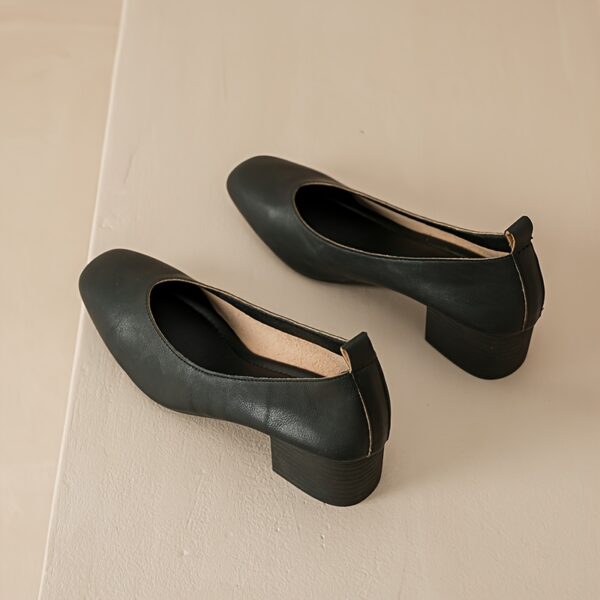 Newness Uptown Chunky Mary Jane Heels Elevate your style with these comfortable and versatile chunky heels Perfect for any occasion