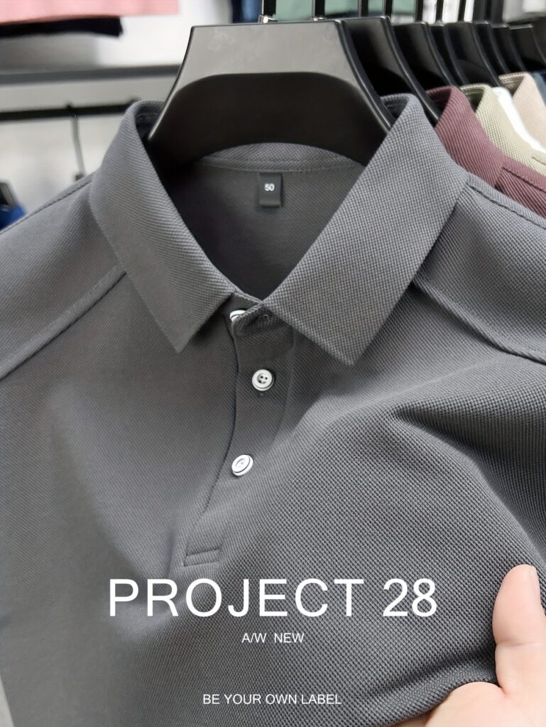 Summer Breeze Men's Cotton Polo Shirt in classic navy blue, showcasing its comfortable fit and breathable fabric. Perfect for summer wear.