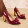 Newness Dahlia Bow Block Heels Chic and comfortable block heels with a delicate bow detail perfect for elevating any outfit
