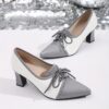 Newness Celeste Chic White Mary Jane Heels Elevate your style with these comfortable and elegant white Mary Jane heels perfect for any occasion