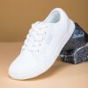 Newness Cloudwalk Womens White Sneakers Breathable lightweight white sneakers perfect for everyday wear Step out in style