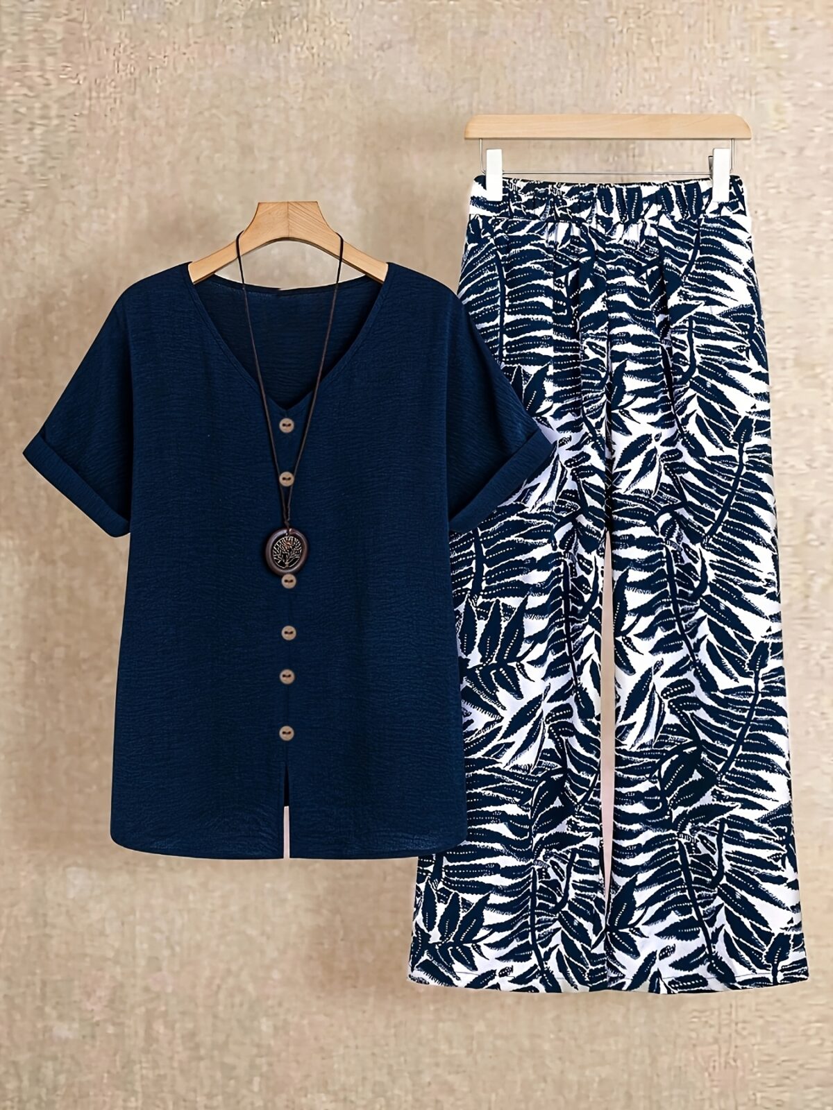 Effortlessly chic Botanical Breeze Floral Print Two Piece Set from Newness Features a beautiful floral print perfect for any occasion