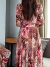 Effortlessly chic Casablanca Bloom Floral Print Dress from Newness perfect for any occasion
