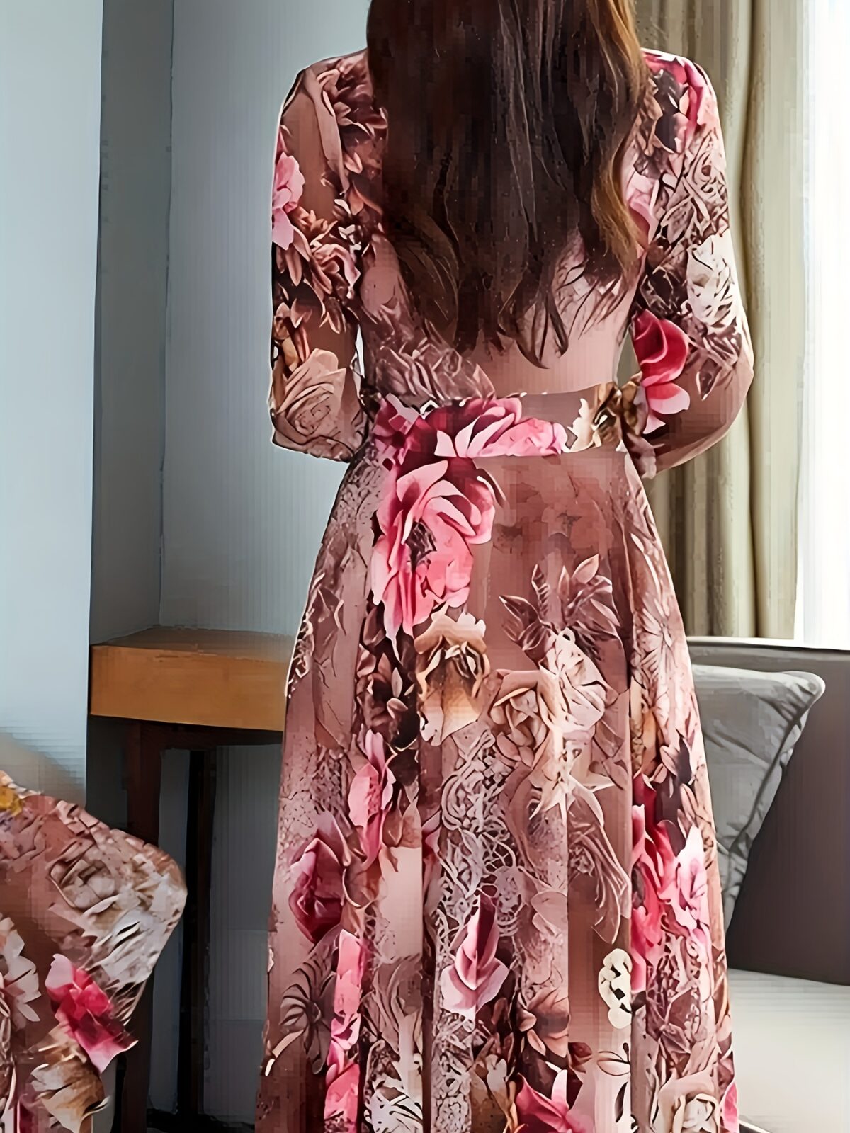 Effortlessly chic Casablanca Bloom Floral Print Dress from Newness perfect for any occasion