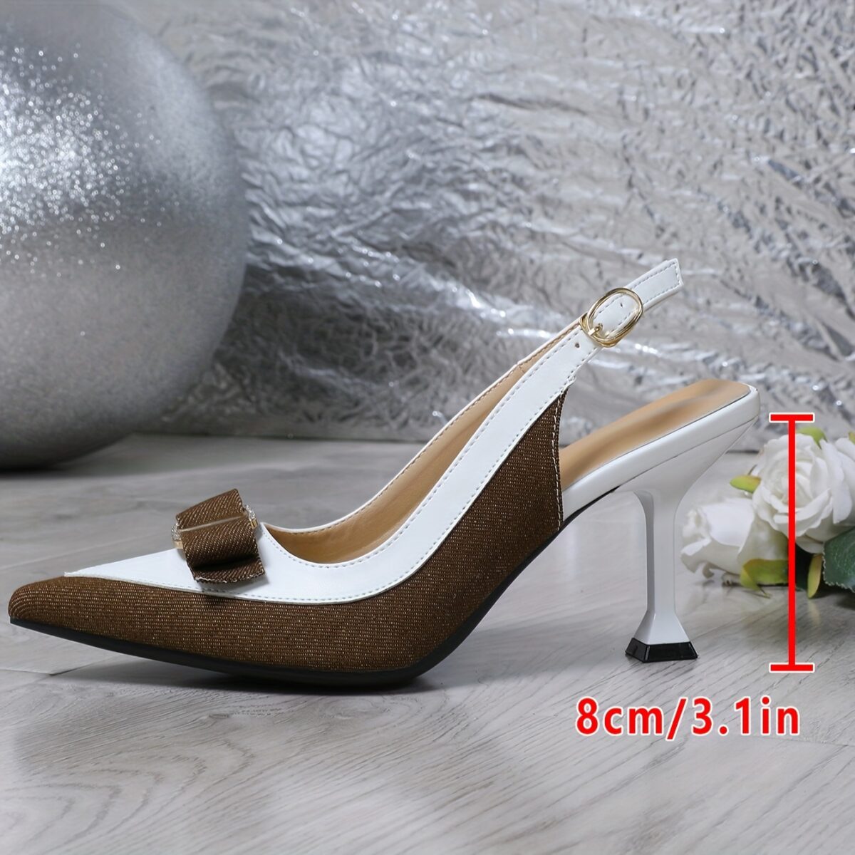 Newness Dubai Nights Two Tone Stiletto Heels Elevate your style with these sophisticated comfortable two tone stiletto heels perfect for any occasion