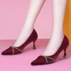 Newness Etoile Crystal Mary Jane Heels Elevate your style with these chic glossy Mary Jane heels perfect for any occasion Featuring dazzling crystal embellishments