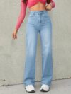 Newness Effortless Chic Stretch Straight Leg Jeans Flattering comfortable and versatile jeans in a classic straight leg style
