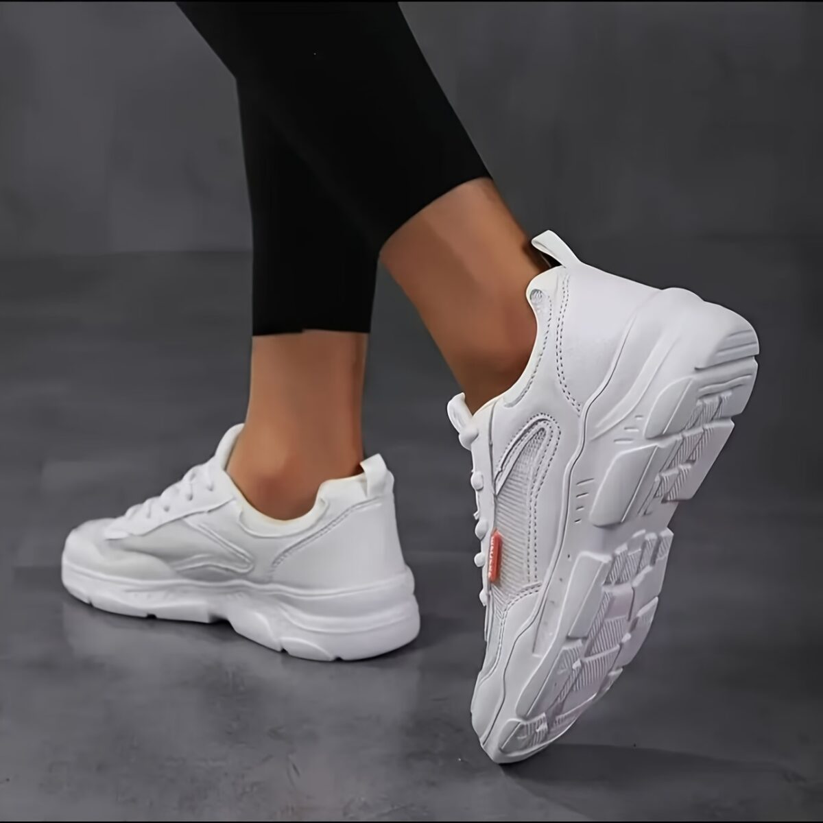 Newness Womens Effortless Style Mesh Sneakers Breathable stylish mesh sneakers for women showcasing modern design and comfort