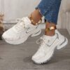 Newness Womens Casual Sneakers Elevate your everyday style with these comfortable and chic sneakers