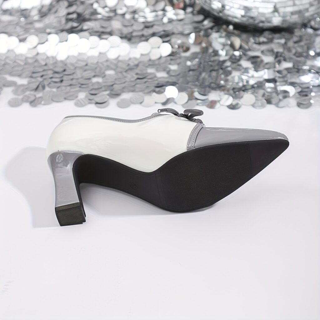 Newness Celeste Chic White Mary Jane Heels: Elevate your style with these comfortable and elegant white Mary Jane heels, perfect for any occasion.