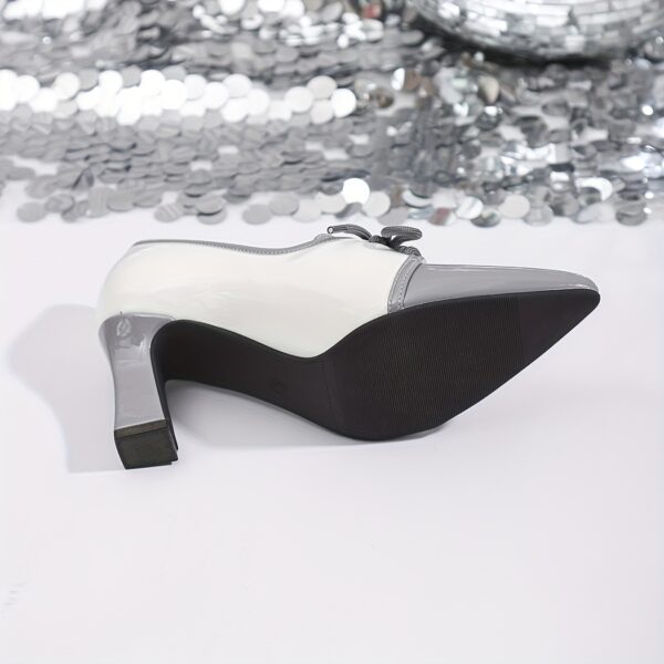 Newness Celeste Chic White Mary Jane Heels Elevate your style with these comfortable and elegant white Mary Jane heels perfect for any occasion