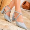 Newness Celestial Breeze Light Blue Heels Elegant light blue heels showcasing a perfect blend of chic style and comfortable design ideal for any occasion