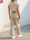 Effortless Chic Womens Loose Suit in luxurious polyester flattering silhouette relaxed fit modern style perfect for any occasion