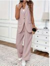 The Newness Milan Solid Color Suit in a versatile shade showcasing its impeccable tailoring and luxurious polyester fabric A perfect two piece set for any occasion