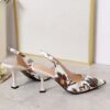 Newness Casablanca Floral Stiletto Heels Elevate your style with these modern and chic floral stiletto heels perfect for any occasion