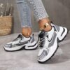 Newness Womens Casual Sneakers Elevate your everyday style with these comfortable and chic sneakers