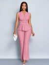The Newness Cairo Elegant Two Piece Set Effortless chic meets modern elegance in a stunning two piece outfit perfect for spring and beyond