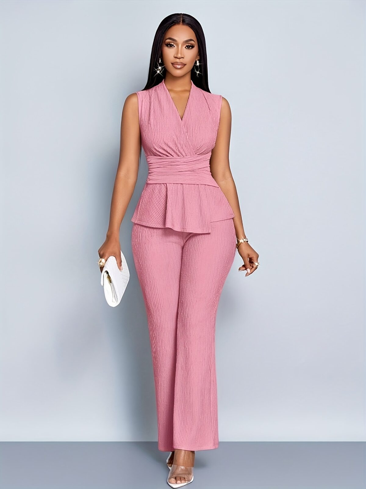 The Newness Cairo Elegant Two Piece Set Effortless chic meets modern elegance in a stunning two piece outfit perfect for spring and beyond