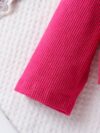 Stylish girls solid color pants set perfect for spring and fall The Dubai Darling collection from Newness