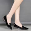 Newness Timeless Black Mary Jane Flats Classic black flats with a comfortable non slip sole perfect for everyday wear