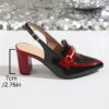Newness Gala Rhinestone Mary Jane Heels in a chic color block design perfect for any occasion