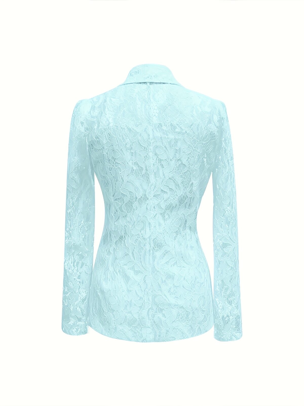 Springtime Chic Womens Elegant Suit Jacket in versatile color perfect for spring and summer occasions